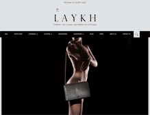 Tablet Screenshot of laykh.com